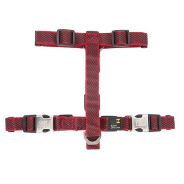 Zooland Σαμαράκι Mixer Lead Series Μαύρο/Κόκκινο L 2.5x65-90cm