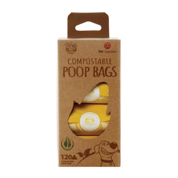 Pet Supplies Poop Bags Compostable 8x15τμχ