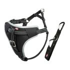 Trixie Ζώνη Ασφαλείας με Σαμαράκι Μαύρο S-M 40-55cm/17mm