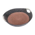 Pet Κρεβάτι Σκύλου-Γάτας Καλαθάκι Γκρι 47x50x15cm