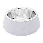 Pet Μπολ Ανοξείδωτο με Βάση Μπαμπού 17cm