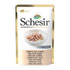 Schesir Cat Pouch Τόνος & Σολομός σε Ζελέ 85gr