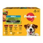 Pedigree Pouch με Μοσχάρι, Συκώτι & Κοτόπουλο σε Σάλτσα 12x100gr