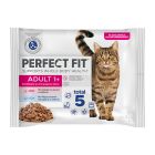 Perfect Fit Sterilised Σολομός & Ψάρια Ωκεανού 4x85gr