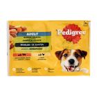 Pedigree Μοσχάρι, Συκώτι, Κοτόπουλο & Λαχανικά σε Σάλτσα 4x100gr