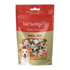 Tail Swingers Dual Flavor Μαλακές Λιχουδιές Roll Mix 125gr