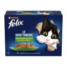 Felix Agail Βοδινό & Καρότο, Κοτόπουλο & Ντομάτα 10x85gr