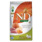 N&D Pumpkin Dog Adult Mini με Αγριόχοιρο, Κολοκύθα & Μήλο 2.5kg