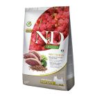 N&D Quinoa Dog Neutered Adult Mini με Πάπια 7kg