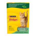 Friskies Cat Adult Κουνέλι, Κοτόπουλο & Λαχανικά 400gr