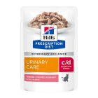 Hill's Prescription Diet Feline c/d Urinary Stress Urinary Care με Σολομό 85gr