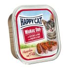 Happy Cat Duo Πατέ Πουλερικά & Βοδινό 100gr