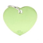 Ταυτότητα Basic Καρδιά Μεγάλη Πράσινη
