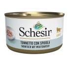 Schesir Cat Τόνος & Λαβράκι σε Ζελέ 85gr
