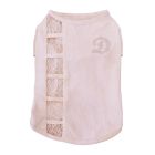 Pet Μπλούζα Σκύλου με Δαντέλα Λευκό M 30cm