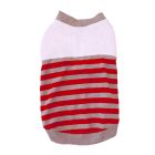 Pet Μπλούζα Σκύλου Stripes Κόκκινο L 30cm