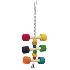 Ferplast Παιxνίδι Πτηνών Ξύλινη Κούνια 11.5x11.5x31cm