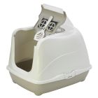 Moderna Flip Cat Jumbo Κλειστή Τουαλέτα Γάτας Γκρι 57.6x43.9x41cm