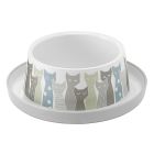 Moderna Μπολ Trendy Dinner Cat Maasai Γκρι Άσπρο 350ml