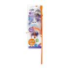 AFP Παιχνίδι Γάτας Furry Ball-Fluffer Wand-Orange 115.5cm