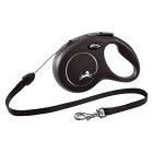 Flexi New Classic Cord Μαύρο S 8M