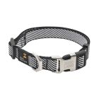 Zooland Περιλαίμιο Mixer Lead Series Άσπρο/Μαύρο S 1.5x28-32cm