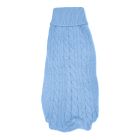 Pet Πουλόβερ Σκύλου Γαλάζιο 2XL 34cm