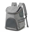 Pet Τσάντα Μεταφοράς Γκρι 40x36x28cm
