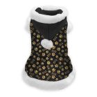 Χριστουγεννιάτικη Στολή Σκύλου Μαύρο-Χρυσό L