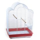 Pet Κλουβί Πουλιών Κόκκινο 52x41x70cm