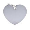 Ταυτότητα Basic Καρδιά Μεγάλη Γκρι
