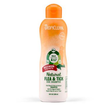 Tropiclean Flea & Tick Maximum Strength 592ml