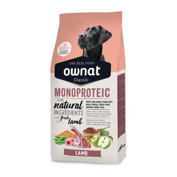 Ownat Classic Dog Monoproteic Αρνί 4kg