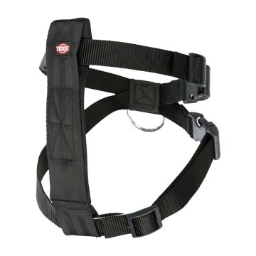 Trixie Ζώνη Ασφαλείας με Σαμαράκι Μαύρο XS 20-50cm/15mm