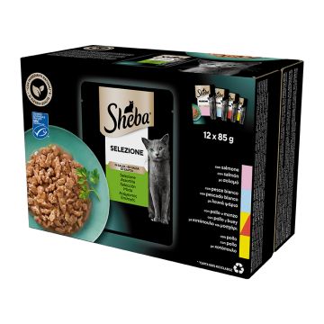Sheba Selezione Mixed σε Σάλτσα 12x85gr
