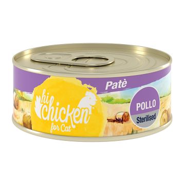 Hi Cat Sterilised Chicken Pate 85gr