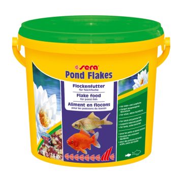 Sera Pond Flakes Nature Τροφή για Ψάρια Λίμνης σε Νιφάδες 3000ml