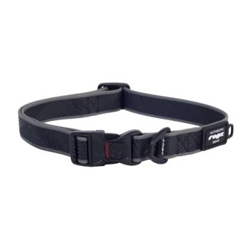 Rogz Περιλαίμιο Σκύλου Amphibian Μαύρο L 34-56cm