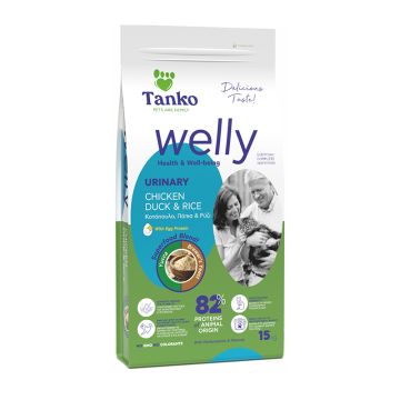 Welly Cat Urinary Chicken, Duck & Rice 15kg