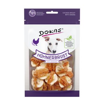Dokas Λιχουδιές Dried Chicken Breast & Banana 70g