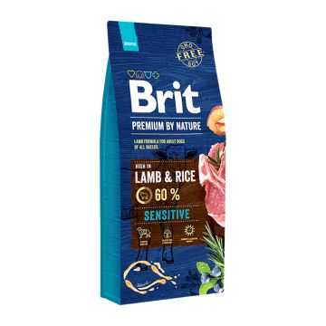 Brit Premium By Nature Sensitive Lamb & Rice 15kg