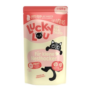 Lucky Lou LifeStage Kitten Πουλερικά 125gr
