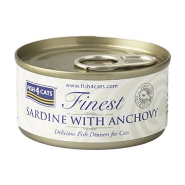 Fish4Cats Sardine & Anchovy 70gr