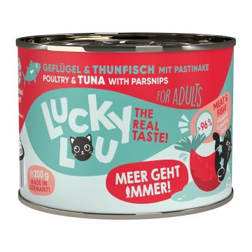 Lucky Lou LifeStage Adult Πουλερικά & Τόνος 200gr
