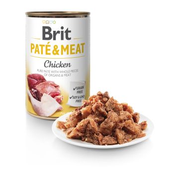 Brit Dog Can Pate & Meat Chicken 800gr