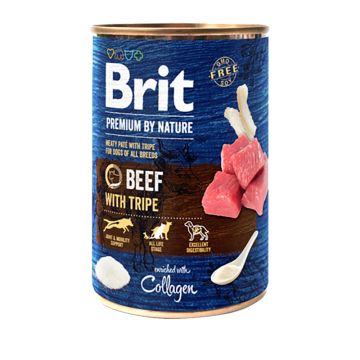 Brit Premium By Nature Dog Cans Beef With Tripes 400gr