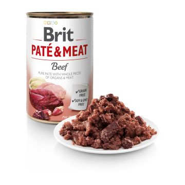 Brit Dog Can Pate & Meat Beef 400gr
