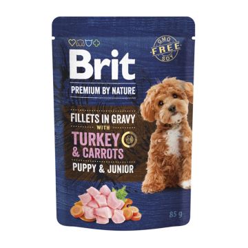 Brit Premium By Nature Puppy Turkey & Carrots 85gr