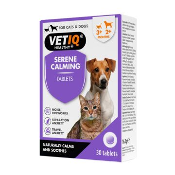 VetIQ Serene Ηρεμιστικό Cats & Dogs 30tabs