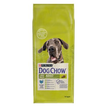 Purina Dog Chow Adult Large Breed Γαλοπούλα 14kg